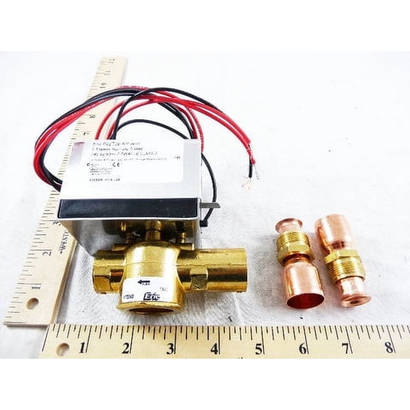 ERIE CONTROLS VT2343G13A02A0F 24v 34" Inverted Flare 2 Way Zone Valve 3.5cv N.C