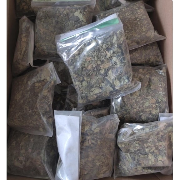 ERIOGO NATURAL Bitter Leaves| Dried Bitter leaf/ Dry Ewuro (Dry), Non GMO, Sand Free 5 oz. ( 2.5 oz. x 2), Can be Used for Cooking or as Tea!