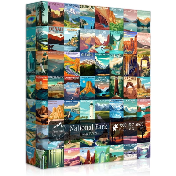 ERIS Moon National Park 1000 Pcs Puzzle