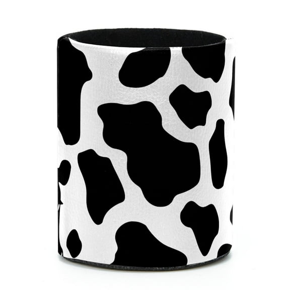 ERJLKXP Cow Texture Print Small Pen & Pencils Holder for Desk Organizer,Desktop Stationery Storage for Office Supplies, Pencils and Makeup Brush Holder