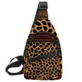 thumbnail image 1 of ERJLKXP Fashion Leopard Print Small Mens Women Crossbody Chest Bag, Travel Over Shoulder Sling Bag Backpack Men Side Bag,Daypack, 1 of 6