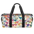 thumbnail image 1 of ERJLKXP Gym Bag for Men and Women,Abstract Art Heart Carry on Duffle Bag for Travel,Sports,athletic,Fitness and Workout, 1 of 7