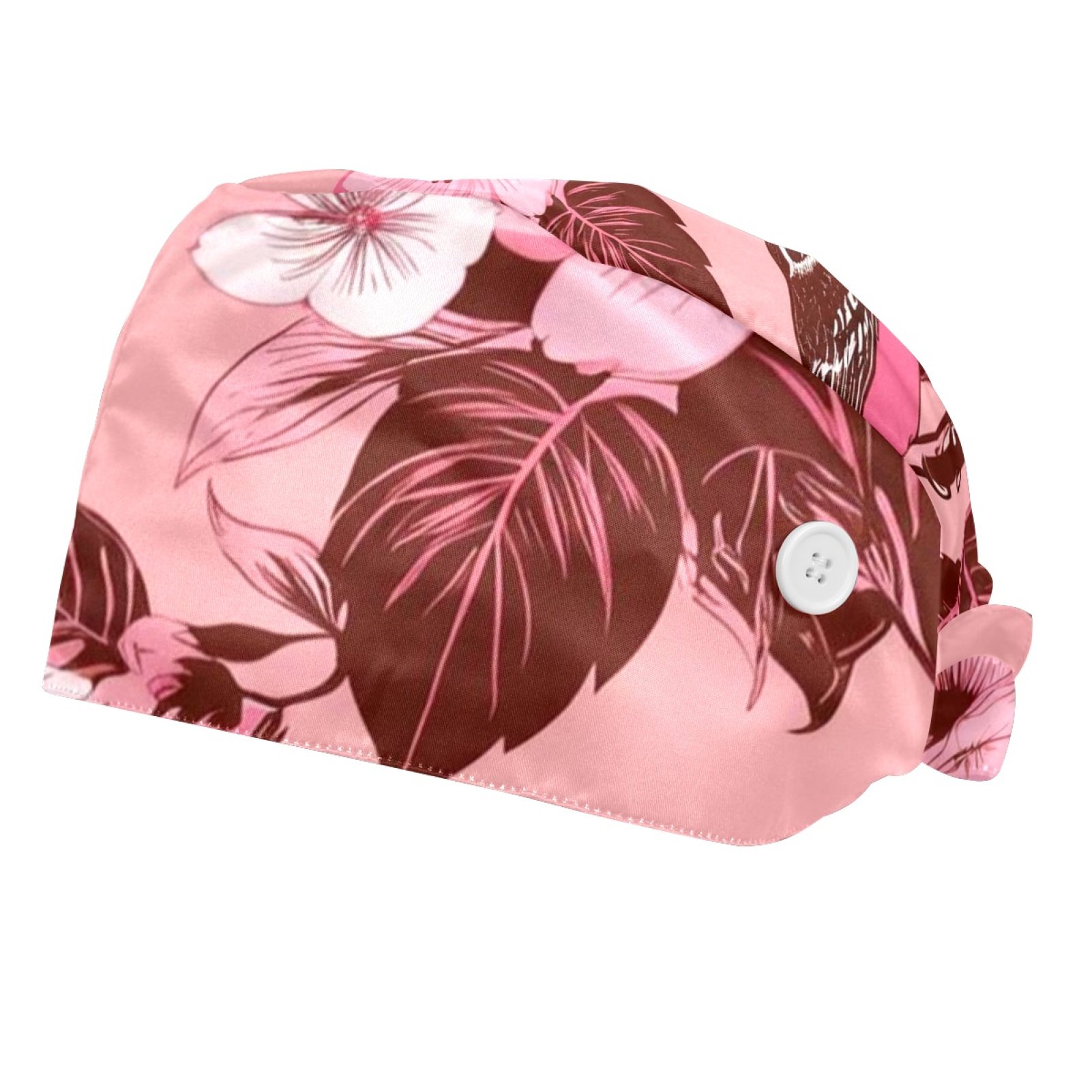 ERJLKXP Scrub Cap,Surgical Cap,Scrub Caps Women Satin Lined,Birds in