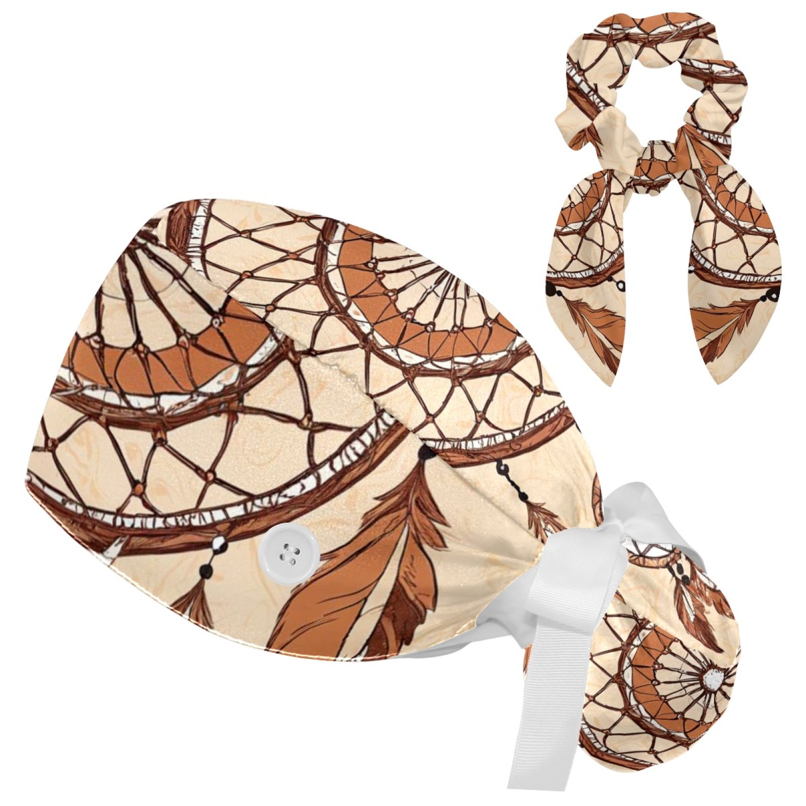 ERJLKXP Scrub Cap,Surgical Caps for Women,Scrub Caps Women Satin Lined