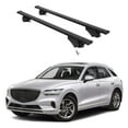 thumbnail image 1 of ERKUL 220lbs Roof Rack Cross Bars for Genesis GV70 2022-2025 | Aluminum Crossbars with Anti Theft Lock for Rooftop | Compatible with Flush Rails - Black, 1 of 7