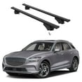 thumbnail image 1 of ERKUL 220lbs Roof Rack Cross Bars for Genesis GV70 Electrified EV 2023-2025 | Aluminum Crossbars with Anti Theft Lock for Rooftop | Compatible with Flush Rails - Black, 1 of 7