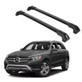 thumbnail image 1 of ERKUL Heavy Duty 220lb Roof Rack Cross Bars for Mercedes Benz GLC 2016-2022 (Not fit GLC Coupe) |Metal Mounts| Aluminum Crossbars with Anti Theft Lock for Rooftop -Compatible with Flush Rails - Black, 1 of 8