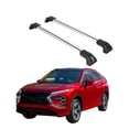 thumbnail image 1 of ERKUL Heavy Duty 220lb Roof Rack Cross Bars for Mitsubishi Eclipse Cross 2018-2024 | Solid Metal Mounts | Aluminum Crossbars with Anti Theft Lock for Rooftop - Compatible with Flush Rails - Silver, 1 of 1