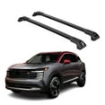 thumbnail image 1 of ERKUL Heavy Duty 220lb Roof Rack Cross Bars for Nissan Kicks 2018-2025 | Aluminum Crossbars with Anti Theft Lock for Rooftop | Compatible with Flush Rails - Black, 1 of 7