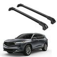 thumbnail image 1 of ERKUL Heavy Duty 220lbs Roof Rack Cross Bars for Acura MDX 2022-2025 | Solid Metal Mounts | Aluminum Crossbars with Anti Theft Lock for Rooftop - Compatible with Flush Rails - Black, 1 of 5