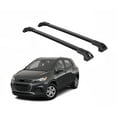 thumbnail image 1 of ERKUL Heavy Duty 220lbs Roof Rack Cross Bars for Chevrolet Chevy Trax 2013-2022 | Solid Metal Mounts | Aluminum Crossbars with Anti Theft Lock for Rooftop - Compatible with Raised Rails - Black, 1 of 5