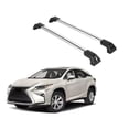 thumbnail image 1 of ERKUL Heavy Duty 220lbs Roof Rack Cross Bars Fit for Lexus RX350L RX450H RX450HL 2016-2022|Solid Metal Mounts| AntiTheft Lock Crossbars for Rooftop, Cargo Carrier, Luggage, Kayak, Canoe, Bike| Silver, 1 of 5