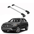 thumbnail image 1 of ERKUL Heavy Duty 220lbs Roof Rack Cross Bars for Mercedes Benz GLC 300 2016-2022 |Solid Metal Mounts| Anti-Theft Lock Aluminum Crossbars for Rooftop Cargo Carrier Luggage Kayak | Silver, 1 of 8
