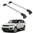 thumbnail image 1 of ERKUL Heavy Duty 220lbs Roof Rack Cross Bars for Range Rover Sport 2014-2022 | Solid Metal Mounts | Aluminum Crossbars with Anti Theft Lock for Rooftop - Compatible with Flush Rails - Silver, 1 of 5
