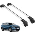 thumbnail image 1 of ERKUL Roof Rack Cross Bars for 2021-2025 Kia Sorento S, EX, SX & Sorento Hybrid | Aluminum Crossbars with Anti Theft Lock for Rooftop | Compatible with Flush Rails - Silver, 1 of 8
