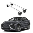 thumbnail image 1 of ERKUL Roof Rack Cross Bars for 2023-2025 Lexus RZ 350e / 450e | Aluminum Crossbars with Anti Theft Lock for Rooftop | Compatible with Bare/Naked Roofs - Silver, 1 of 7