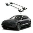 thumbnail image 1 of ERKUL Roof Rack Cross Bars for Aston Martin DBX 2021-2025 | Aluminum Crossbars with Anti Theft Lock for Rooftop | Compatible with Flush Rails - Silver, 1 of 7
