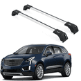 thumbnail image 1 of ERKUL Roof Rack Cross Bars for Cadillac XT5 2016-2025 | Anti-Theft Lock Aluminum Crossbars for Rooftop, Cargo Carrier, Luggage, Kayak, Canoe, Bike| Silver, 1 of 7