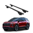 thumbnail image 1 of ERKUL Roof Rack Cross Bars for Chevrolet Chevy Equinox 2025 | Aluminum Crossbars with Anti Theft Lock for Rooftop | Compatible with Raised Rails - Black, 1 of 7
