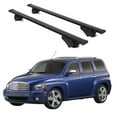thumbnail image 1 of ERKUL Roof Rack Cross Bars for Chevrolet Chevy HHR 2006-2011 | Aluminum Crossbars with Anti Theft Lock for Rooftop | Compatible with Raised Rails - Black, 1 of 7