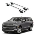 thumbnail image 1 of ERKUL Roof Rack Cross Bars for Chevrolet Chevy Suburban 2021-2025 | Aluminum Crossbars with Anti Theft Lock for Rooftop | Compatible with Flush Rails - Silver, 1 of 7