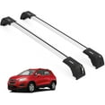 thumbnail image 1 of ERKUL Roof Rack Cross Bars for Chevrolet Chevy Trax 2013-2022 | Aluminum Crossbars with Anti Theft Lock for Rooftop | Compatible with Raised Rails - Silver, 1 of 8