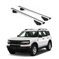 thumbnail image 1 of ERKUL Roof Rack Cross Bars for Ford Bronco Sport 2021-2025 | Aluminum Crossbars with Anti Theft Lock for Rooftop | Compatible with Raised Rails - Silver, 1 of 7