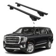thumbnail image 1 of ERKUL Roof Rack Cross Bars for GMC Yukon, Yukon XL 2021-2025 | Aluminum Crossbars with Anti Theft Lock for Rooftop | Compatible with Flush Rails - Black, 1 of 7