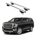 thumbnail image 1 of ERKUL Roof Rack Cross Bars for GMC Yukon, Yukon XL 2021-2025 | Aluminum Crossbars with Anti Theft Lock for Rooftop | Compatible with Flush Rails - Silver, 1 of 7