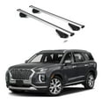 thumbnail image 1 of ERKUL Roof Rack Cross Bars for Hyundai Palisade 2019-2025 | Aluminum Crossbars with Anti Theft Lock for Rooftop | Compatible with Flush Rails - Silver, 1 of 7