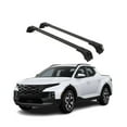thumbnail image 1 of ERKUL Roof Rack Cross Bars for Hyundai Santa Cruz 2022-2025 | Anti-Theft Lock Aluminum Crossbars for Rooftop, Cargo Carrier, Luggage, Kayak, Canoe, Bike | Black, 1 of 7