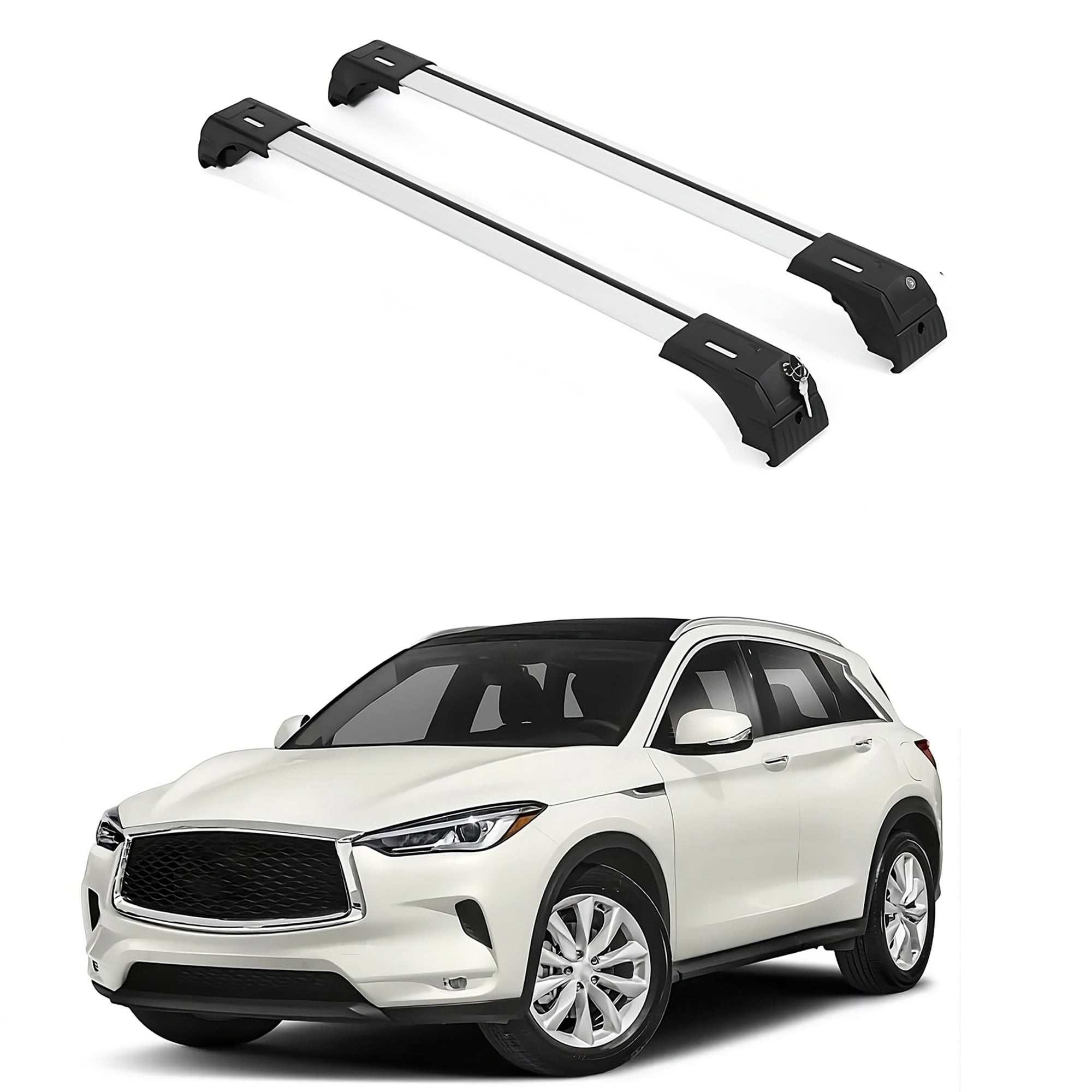 Aluminum Luggage Cross Bars For Infiniti QX60 2013