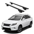 thumbnail image 1 of ERKUL Roof Rack Cross Bars for Lexus RX 350 RX450 2010-2015 | Aluminum Crossbars with Anti Theft Lock for Rooftop | Compatible with Raised Rails - Black, 1 of 7