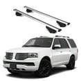 thumbnail image 1 of ERKUL Roof Rack Cross Bars for Lincoln Navigator 2006-2017 | Aluminum Crossbars with Anti Theft Lock for Rooftop | Compatible with Raised Rails - Silver, 1 of 7