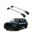 thumbnail image 1 of ERKUL Roof Rack Cross Bars for Mazda CX-50 CX50 2023-2025 | Aluminum Crossbars with Anti Theft Lock for Rooftop | Compatible with Flush Rails - Silver, 1 of 7
