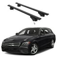 thumbnail image 1 of ERKUL Roof Rack Cross Bars for Mercedes Benz E-Class Wagon 2017-2023 | Aluminum Crossbars with Anti Theft Lock for Rooftop | Compatible with Flush Rails - Black, 1 of 7