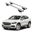 thumbnail image 1 of ERKUL Roof Rack Cross Bars for Mercedes Benz GLA 2021-2025 | Aluminum Crossbars with Anti Theft Lock for Rooftop | Compatible with Flush Rails - Silver, 1 of 7