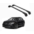 thumbnail image 1 of ERKUL Roof Rack Cross Bars for Mercedes Benz GLA 2021-2025 | Aluminum Crossbars with Anti Theft Lock for Rooftop with Flush Rails | Not Compatible with Sunroof - Black, 1 of 8