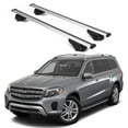 thumbnail image 1 of ERKUL Roof Rack Cross Bars for Mercedes Benz GLS 2017-2019 | Aluminum Crossbars with Anti Theft Lock for Rooftop | Compatible with Raised Rails - Silver, 1 of 7