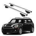 thumbnail image 1 of ERKUL Roof Rack Cross Bars for Mini Cooper Clubman 2010-2014 R55 | Aluminum Crossbars with Anti Theft Lock for Rooftop | Compatible with Raised Rails - Silver, 1 of 7
