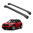thumbnail image 1 of ERKUL Roof Rack Cross Bars for Mini Cooper Countryman 2017-2024 | Aluminum Crossbars with Anti Theft Lock for Rooftop | Compatible with Flush Rails - Black, 1 of 8