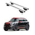 thumbnail image 1 of ERKUL Roof Rack Cross Bars for Mini Cooper Paceman 2011-2016 | Aluminum Crossbars with Anti Theft Lock for Rooftop | Compatible with Flush Rails - Silver, 1 of 7