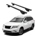 thumbnail image 1 of ERKUL Roof Rack Cross Bars for Nissan Pathfinder 2013-2021 | Aluminum Crossbars with Anti Theft Lock for Rooftop | Compatible with Raised Rails - Black, 1 of 7