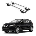 thumbnail image 1 of ERKUL Roof Rack Cross Bars for Nissan Rogue Sport 2017-2022 | Aluminum Crossbars with Anti Theft Lock for Rooftop | Compatible with Raised Rails - Silver, 1 of 7
