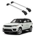 thumbnail image 1 of ERKUL Roof Rack Cross Bars for Range Rover Sport 2014-2022 | Anti-Theft Lock Aluminum Crossbars for Rooftop, Cargo Carrier, Luggage, Kayak, Canoe, Bike | Silver, 1 of 7