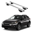 thumbnail image 1 of ERKUL Roof Rack Cross Bars for Subaru Crosstrek 2018-2023 | Aluminum Crossbars with Anti Theft Lock for Rooftop | Compatible with Raised Rails - Silver, 1 of 7