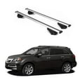 thumbnail image 1 of ERKUL Roof Rack Cross Bars for Acura MDX 2007-2013 | Aluminum Crossbars with Anti Theft Lock for Rooftop | Compatible with Raised Rails - Silver, 1 of 7