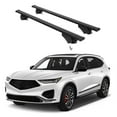thumbnail image 1 of ERKUL Roof Rack Cross Bars for Acura MDX 2022-2025 | Aluminum Crossbars with Anti Theft Lock for Rooftop | Compatible with Flush Rails - Black, 1 of 7