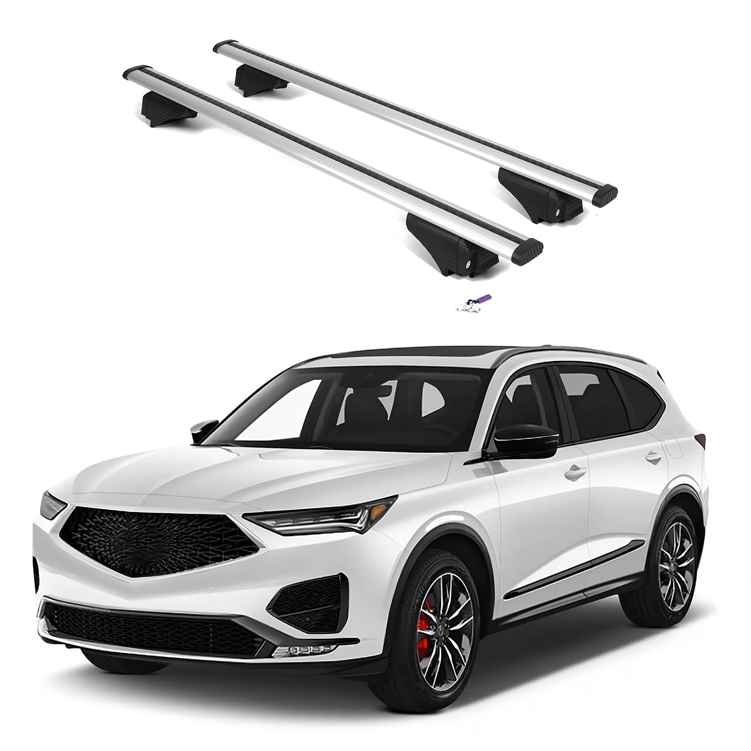 ERKUL Roof Rack Cross Bars for Acura MDX 2022-2025 Aluminum
