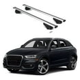 thumbnail image 1 of ERKUL Roof Rack Cross Bars for Audi Q3 2015-2018 | Aluminum Crossbars with Anti Theft Lock for Rooftop | Compatible with Flush Rails - Silver, 1 of 7